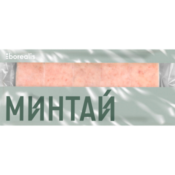 Фарш минтая блочный Норебо, 750г