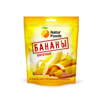 Бананы вяленые NaturFoods, 100г