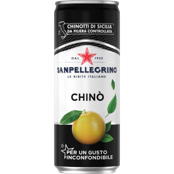 Напиток S Pellegrino Chino 0,33л газ экстракт померанца