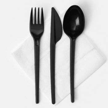 Набор Элит (вилка, ложка, нож, салфетка)