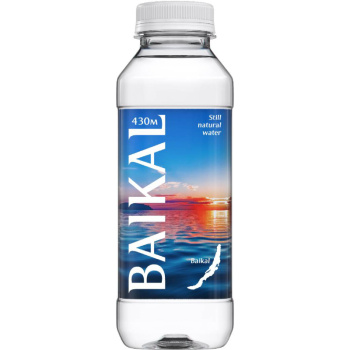Вода BAIKAL430 питьевая Байкальская глубинная 0,45л
