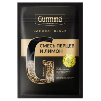 Смесь перцев и лимон Gurmina, 30г 