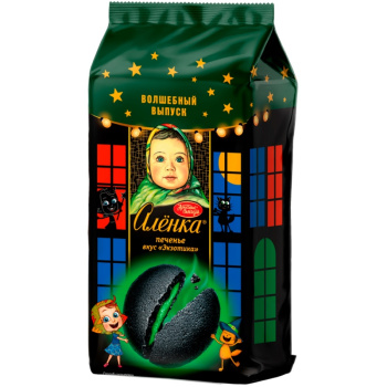Печенье Алёнка с начинкой, вкус экзотика, 120г