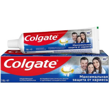 Зубная паста Colgate Максимальная защита от кариеса свежая  мята 100мл
