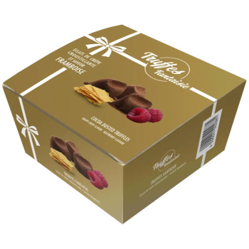 Набор конфет Guyaux трюфели французкие Фантазия, вкус малины, хруст вафель, 50г 