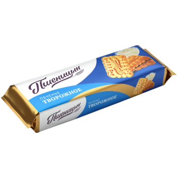 Печенье сахарное Пшеницын Творожное, 90г