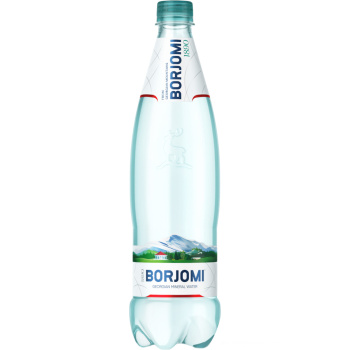 Вода минеральная газированная Borjomi, 0,75л