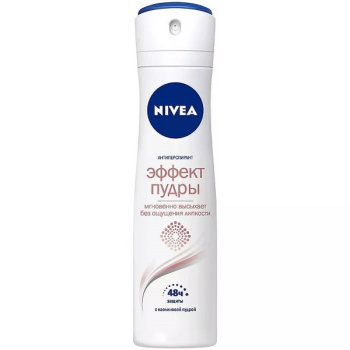 Дезодорант Nivea спрей жен 150мл Эффект Пудры