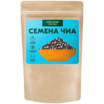Семена Чиа Ufeelgood натуральные, 200г