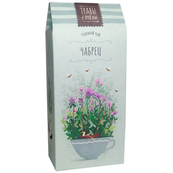 Моночай травяной Травы и пчёлы, чабрец, 40г 