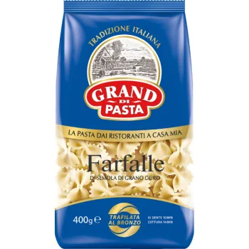 Макароны Бабочки, Grand Di Pasta, 400г
