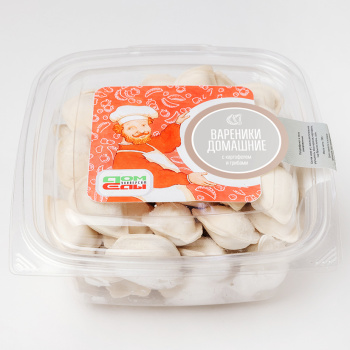 Вареники Домашние с картофелем и грибами 700 гр 00226185