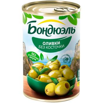 Оливки Bonduelle без косточки, 300г 