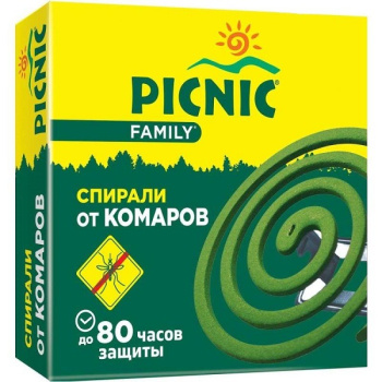 Спирали от комаров Picnic Family