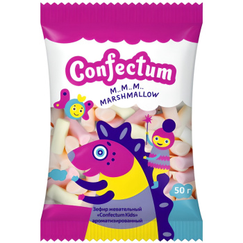 Зефир жев Confectum Kids 50г ароматизированный