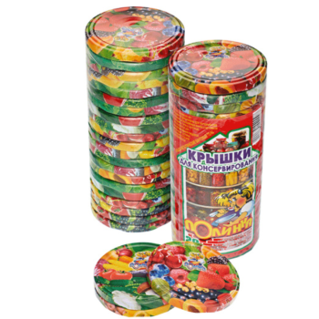 Крышки ТО-100  Полинка  АССОРТИ