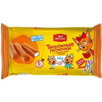Сырок творожный 16% 180г в карамельной глазури с ванилином