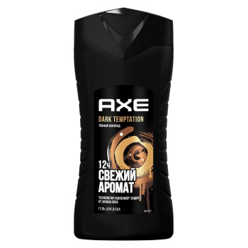 Гель для душа AXE муж 250мл Dark Temptation