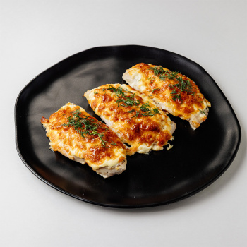 Филе куриное запёченное с ветчиной, 100г