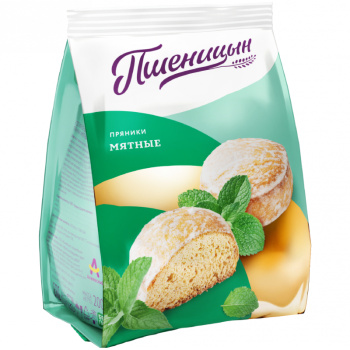 Пряники Мятные Пшеницын, 200г 