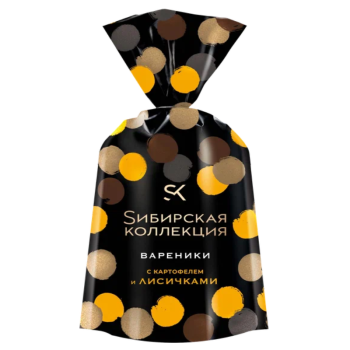 Вареники Сибирская коллекция 700г с картофелем и лисичками 