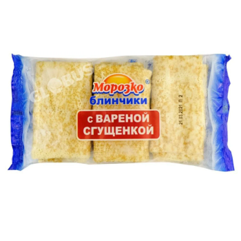 Блинчики Морозко с вареной сгущенкой, 210г