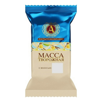 Масса творожная с ванилью 13% БЗМЖ, 80г