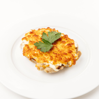 Курица по чешски жареная