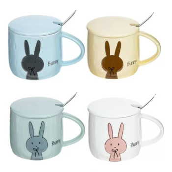 Кружка L12 W9 H9см, 4 варианта, 300мл