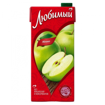 Нектар Любимый яблоко, 1,93л