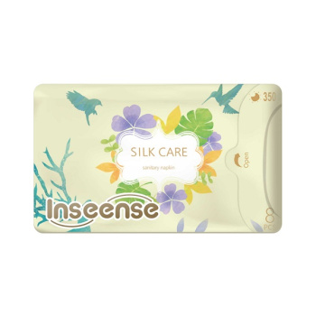 Прокладки_критические_Inseense_Silk_Care_7_капель_с_крылышками_ночные_плюс_8шт