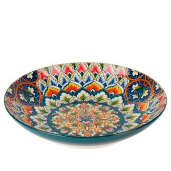 Тарелка Arabesque зеленый 21 21 4,5см 0860130
