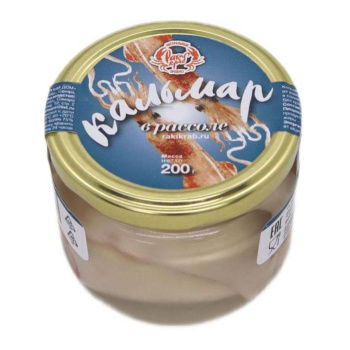 Консервы из кальмара, 200г 