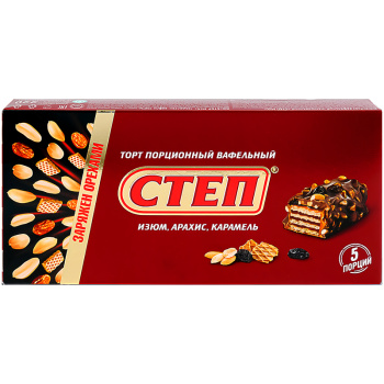 Торт вафельный Степ MIX, 220г