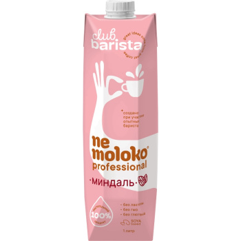 Напиток соевый Nemoloko миндаль professional, 1л
