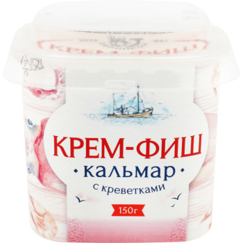 Паста Крем-фиш Криль кальмар, 150г