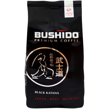 Кофе Bushido Black Katana молотый, 227г