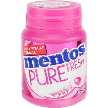 Жевательная резинка Mentos со вкусом Тутти Фрутти без сахара, 54г