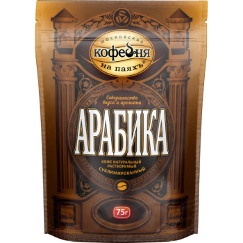 Кофе растворимый Московская Кофейня на Паях Арабика, 75г