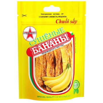 Бананы сушеные, Вьетконг, 100г