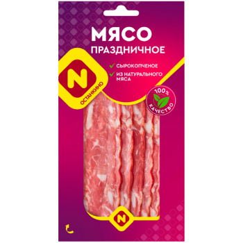 Мясо сырокопченое Праздничное Останкино, 100г
