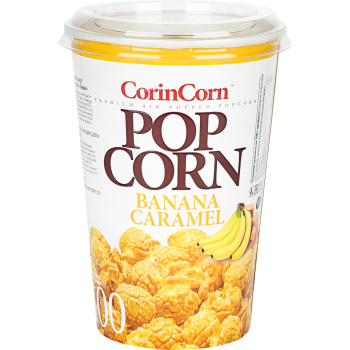 Попкорн сладкий банан, CorinCorn, 100г