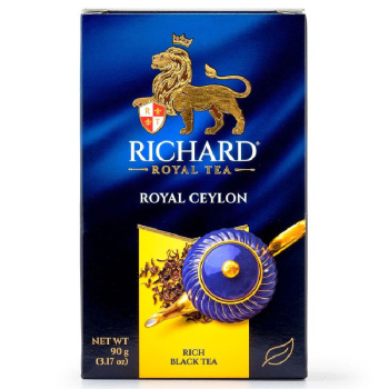 Чай черный листовой Richard Royal Ceylon, 90г