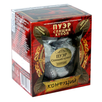 Чай Пуэр Спящий Купол, 82г