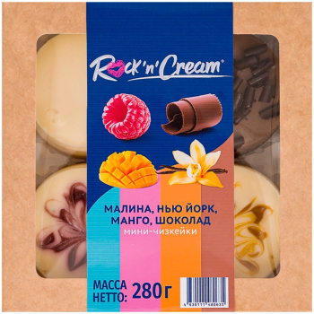 Набор мини Чизкейков Rock N Cream, 280г
