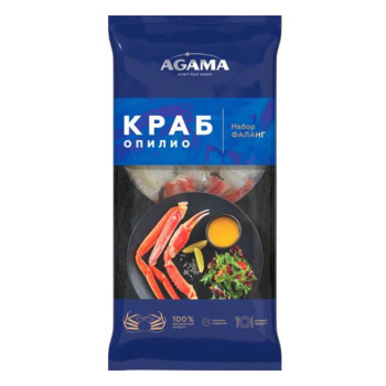 Краб Опилио Agama, набор фаланг, 400г