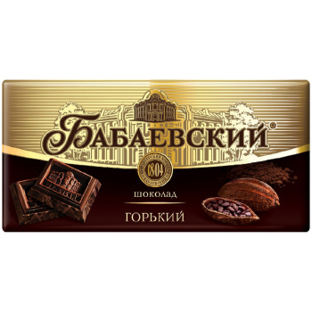 Шоколад Бабаевский горький, 90г