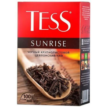 Чай черный Tess Sunrise, 100г