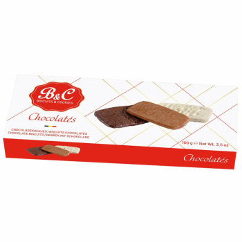 Печенье Chocolates B&C шоколадное, 100г 