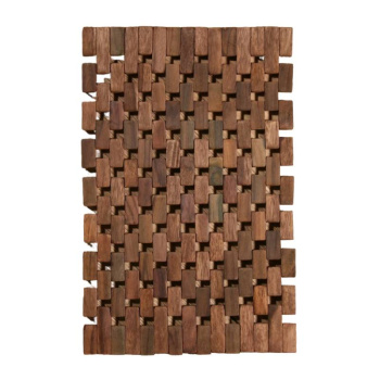 Коврик из тикового дерева, 30х20х0,7см  